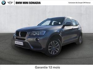 BMW X3 XDRIVE20D 184 EXCLUSIVE  Occasion