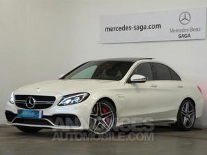 Mercedes Classe C 63 AMG S Speedshift MCT AMG blanc diamant