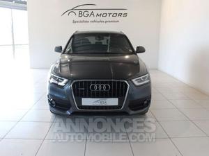 Audi Q3 2.0 TDI 177CH S LINE QUATTRO S TRONIC 7 gris