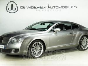 Bentley Continental GT SPEED 610 COUPE 6.0 W12 BI TURBO gris