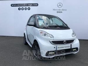 Smart Fortwo 71ch mhd Passion Softouch blanc métal