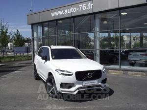 Volvo XC90 D5 AWD 235ch R-Design Geartronic 5 places blanc