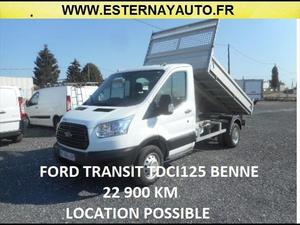 Ford Transit 2t ccb TRANSIT TDCI 125 BENNE  KM 