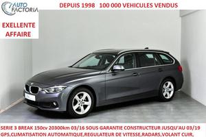 BMW Série 3 SERIE 3 BREAK 318D 150 CV GPS*RADAR/LED *-43%