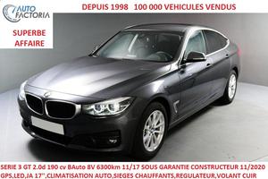 BMW Série 3 Serie 3 GT 320D 190cv BVA8 Pack Business*GPS*