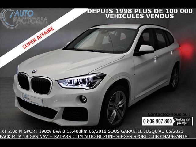 BMW X1 NEW 4X4 2.0D 190 CV BVA8 M SPORT CUIR*GPS*-32% SOUS