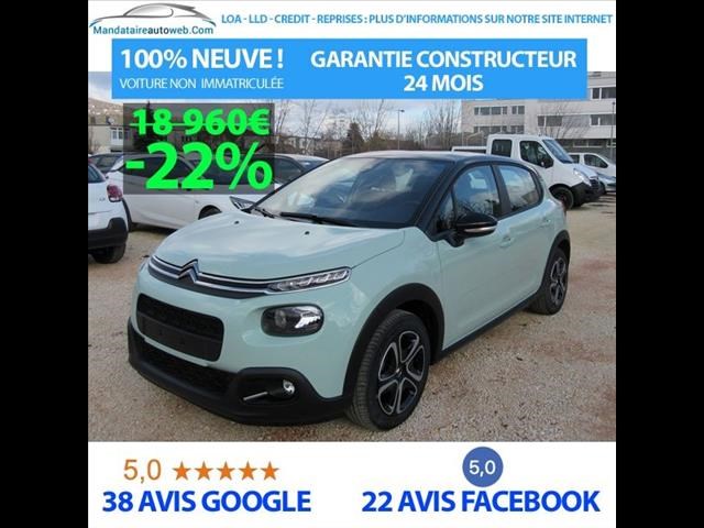 Citroen C3 PURETECH 110 FEEL NEUVE + OPTIONS  Occasion