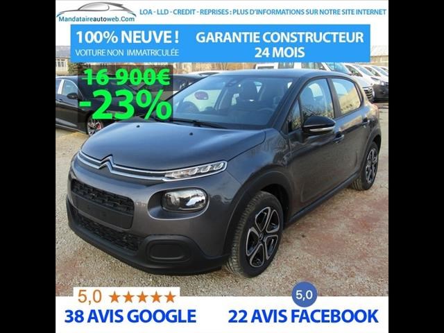 Citroen C3 PURETECH 82 FEEL NEUVE + OPTIONS  Occasion