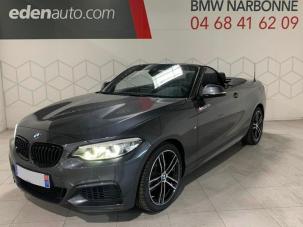 BMW Serie 2 Cabriolet 218i 136ch M Sport Euro6d-T d'occasion